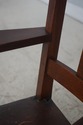 72520: STICKLEY Antique Mission Style Oak Leather 