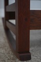 72520: STICKLEY Antique Mission Style Oak Leather 