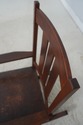 72520: STICKLEY Antique Mission Style Oak Leather 