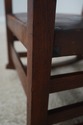 72520: STICKLEY Antique Mission Style Oak Leather 