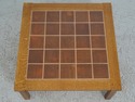 72560: STICKLEY Mission Oak Tile Top Coffee Cockta