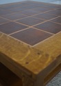72560: STICKLEY Mission Oak Tile Top Coffee Cockta