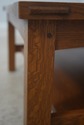 72560: STICKLEY Mission Oak Tile Top Coffee Cockta