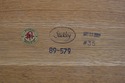 72560: STICKLEY Mission Oak Tile Top Coffee Cockta