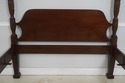 F72316: DREXEL Queen Size Mahogany Poster Bed 18th