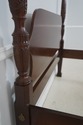 F72316: DREXEL Queen Size Mahogany Poster Bed 18th