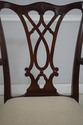 L72466: Set Of 8 HENKEL HARRIS Model 107 Mahogany 