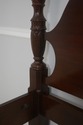 F72316: DREXEL Queen Size Mahogany Poster Bed 18th