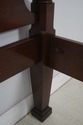 F72316: DREXEL Queen Size Mahogany Poster Bed 18th