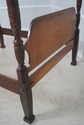 F72316: DREXEL Queen Size Mahogany Poster Bed 18th