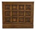 55540EC: ROM WEBER Viking Oak 3 Drawer Chest Or Dr