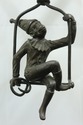 F55656EC: MAITLAND SMITH Large Bronze Monkey Chand