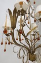 F55566EC: Stunning Decorator 6 Light Chandelier w.