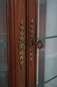 68119: KARGES French Louis XVI Walnut China Cabine