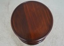 68127: Mahogany 3 Tier Dumbwaiter Style Occasional