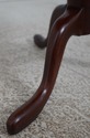 68127: Mahogany 3 Tier Dumbwaiter Style Occasional