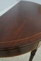 67692: Antique Sheraton Bench Made Inlaid Mahogany