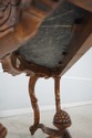 68054: Marble Top Italian Style Console Foyer Tabl
