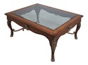 68042: THOMASVILLE Ernest Hemingway Glass Top Coff