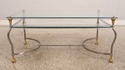 F31908: CHAPMAN High Quality Steel & Brass Glass T