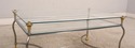 F31908: CHAPMAN High Quality Steel & Brass Glass T