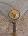 F31908: CHAPMAN High Quality Steel & Brass Glass T
