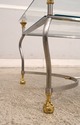 F31908: CHAPMAN High Quality Steel & Brass Glass T