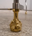 F31908: CHAPMAN High Quality Steel & Brass Glass T