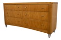 F68065: ETHAN ALLEN Satinwood Modern Design Bedroo