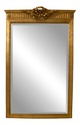 68057: CARVERS GUILD Newport Gold Trumeau Mirror