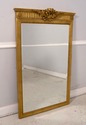68057: CARVERS GUILD Newport Gold Trumeau Mirror