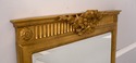 68057: CARVERS GUILD Newport Gold Trumeau Mirror