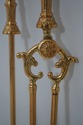 F64076EC: STONE French Louis XV Style Solid Brass 