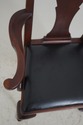 L64091EC: Set of 8 STATTON Cherry Leather Seat Din