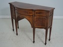 64080EC: Federal Style Inlaid Mahogany Small Sideb