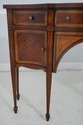 64080EC: Federal Style Inlaid Mahogany Small Sideb
