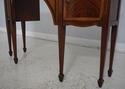 64080EC: Federal Style Inlaid Mahogany Small Sideb