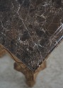 L72841: Vintage Italian Louis XVI Style Carved Mar
