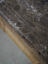 L72841: Vintage Italian Louis XVI Style Carved Mar