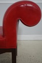 L72819: BAKER Mahogany Leather Chippendale Window 