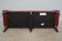 L72819: BAKER Mahogany Leather Chippendale Window 