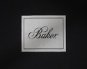 L72819: BAKER Mahogany Leather Chippendale Window 