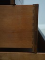 72794: HENREDON Campaign Style Oak 2 Over 2 Drawer