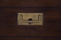 72794: HENREDON Campaign Style Oak 2 Over 2 Drawer