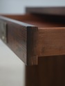 72796: HENREDON Oak Campaign Style 1 Drawer Writin
