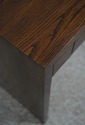 72796: HENREDON Oak Campaign Style 1 Drawer Writin