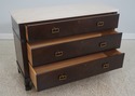 72822: BAKER Neoclassical Modern Design Walnut Mar