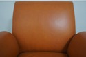 L72872: Pair Of GEORGE SMITH Butterfly Leather Clu