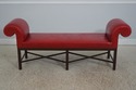 L72819: BAKER Mahogany Leather Chippendale Window 