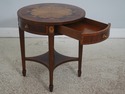 L72879: MAITLAND SMITH Inlaid Floral Occasional La